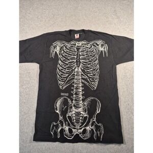 VTG Skeleton Anatomy  Leslie Arwin 1978 T-Shirt Size L Single Stitch Made USA